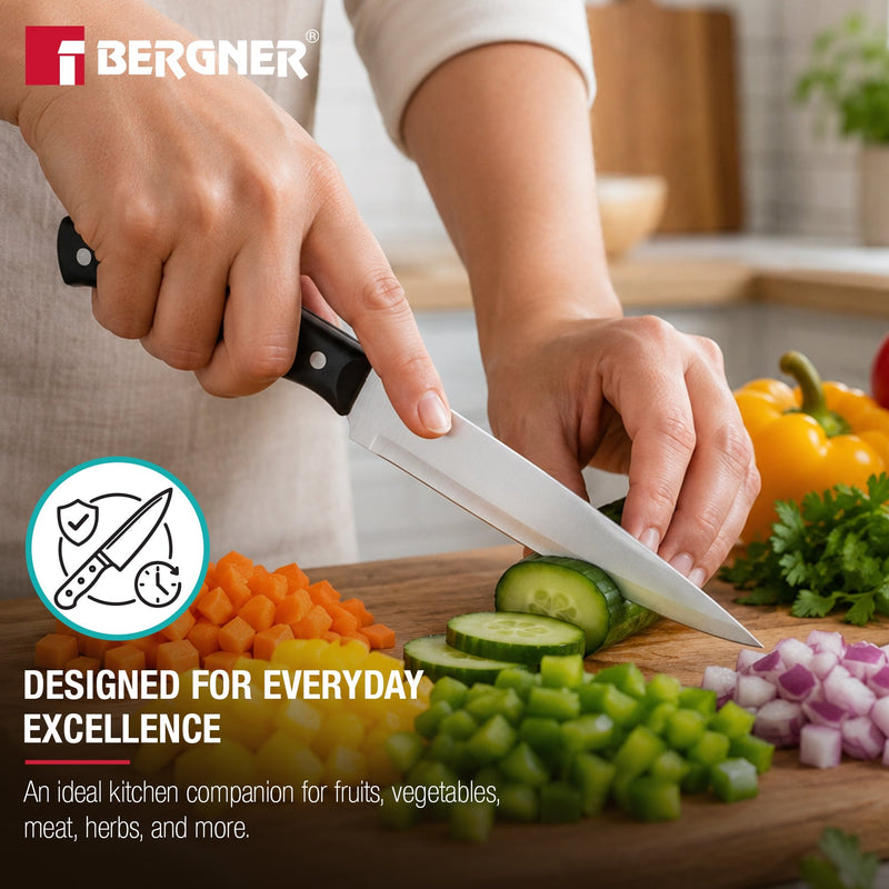 Bergner Essential Plus Stainless Steel Chef Knife 19.8cm