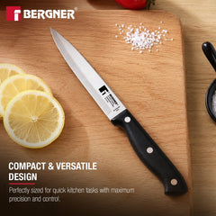 Bergner Essential Plus Stainless Steel Paring Knife 8.5cm