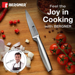 Bergner Argent Stainless Steel Paring Knife 8.75cm (3.5')