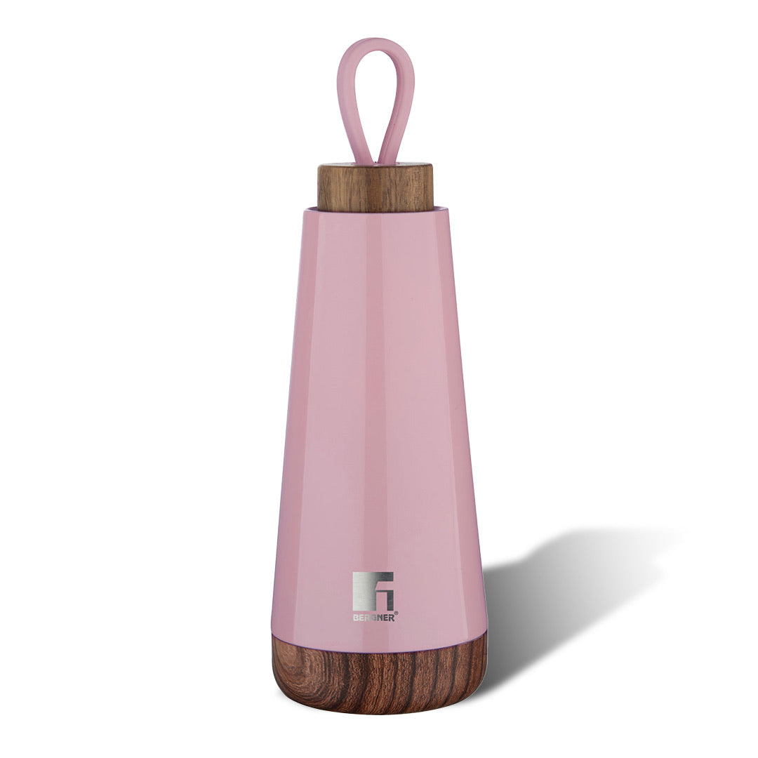 Bergner Walking Fairy Fountain Thermosteel Hot and Cold 500ml Flask - Pink