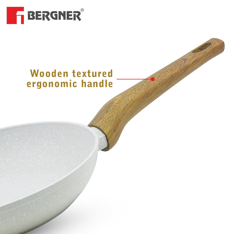 Bergner Naturally Forged Aluminum 20cm Frypan