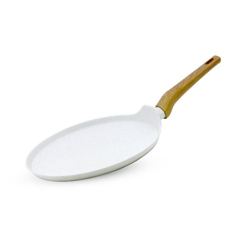 Bergner Naturally Forged Aluminum 28cm Pancake Pan / Dosa Tawa - Induction Bottom