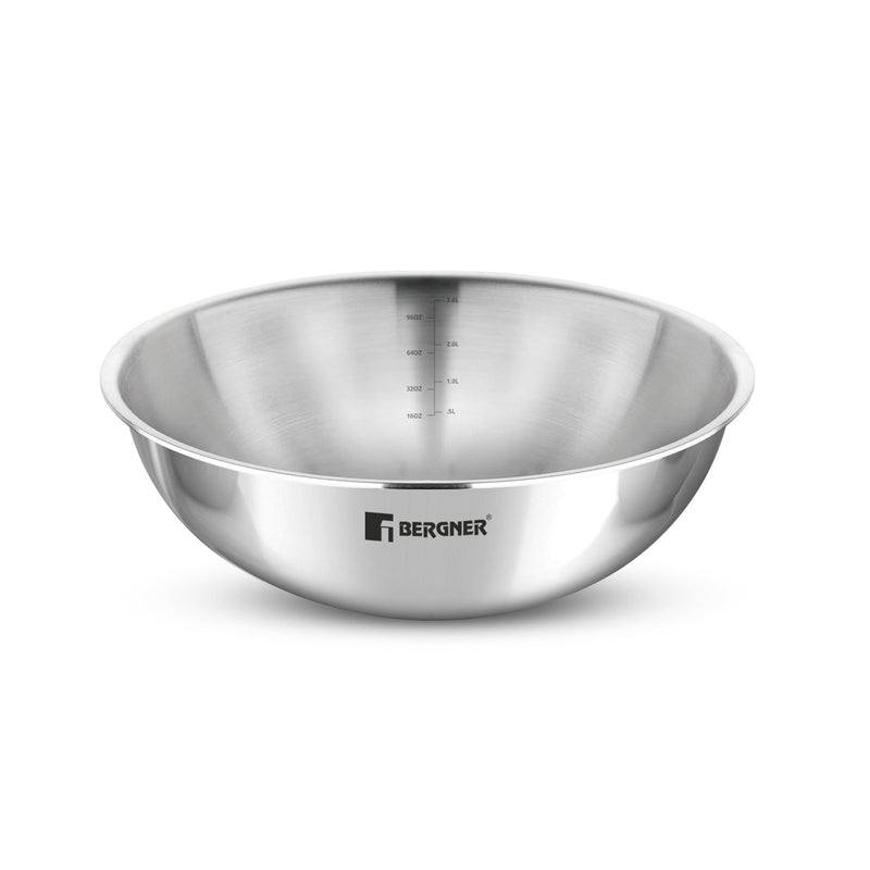 Bergner Argent Tri-Ply Stainless Steel 26cm Tasra without Lid