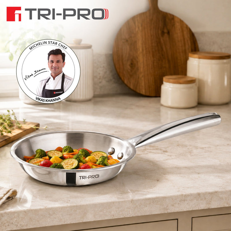 Bergner Tripro Mini Triply Frypan 14cm