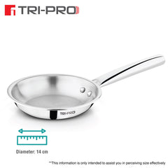 Bergner Tripro Mini 3 Pcs Triply Cookware Set