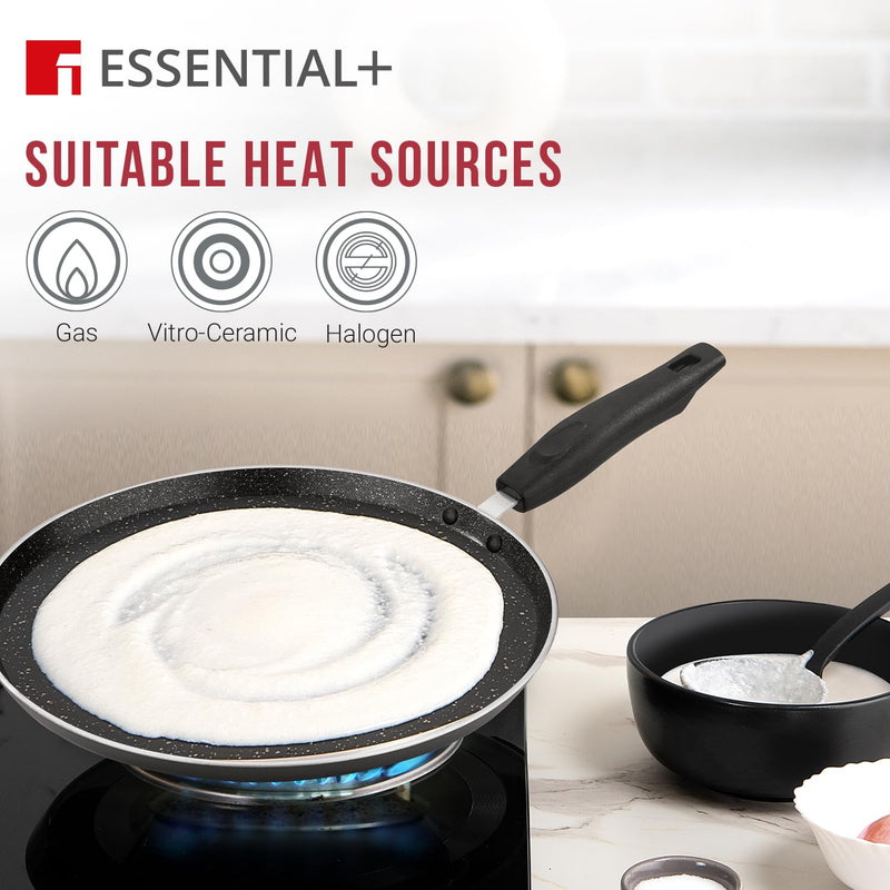 Bergner Essential Plus 32cm Non-Stick Dosa Tawa