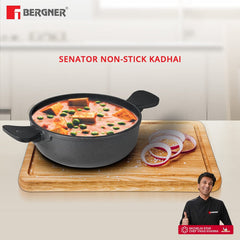 Bergner Senator Die-Cast Non-Stick Kadai - Induction Bottom