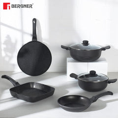 Bergner Senator Die-Cast Non-Stick Kadai - Induction Bottom