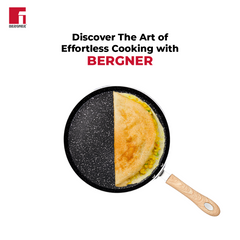 Bergner Bellini Plus Aura 5-Layer Non-Stick Dosa Tawa - Induction Bottom