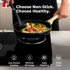 Bergner Bellini Plus Aura 5-Layer Non-Stick Omelet Pan / Frypan - Induction Bottom