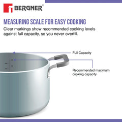 Bergner BE Essentials 5 Pcs Cookware Set - Induction Bottom