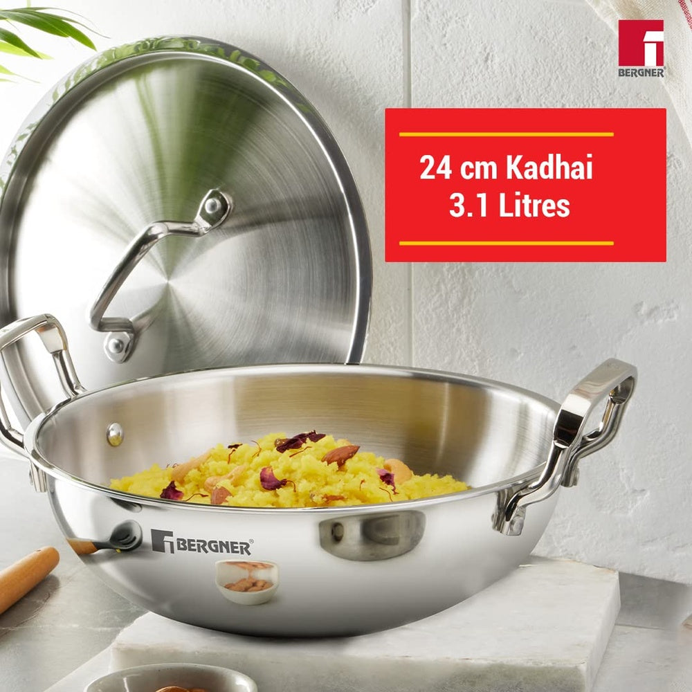 Bergner BE Essentials 5 Pcs Cookware Set - Induction Bottom