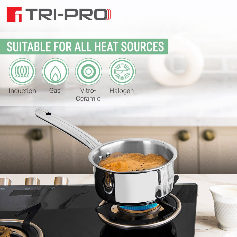 Bergner Tripro Triply Cookware Set of 4 Pcs