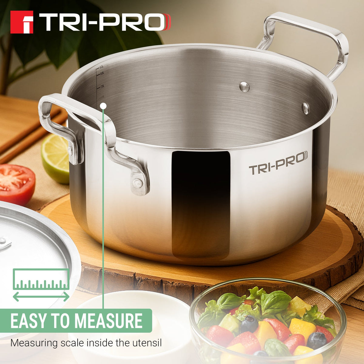Bergner Tripro Triply Cookware Set of 4 Pcs