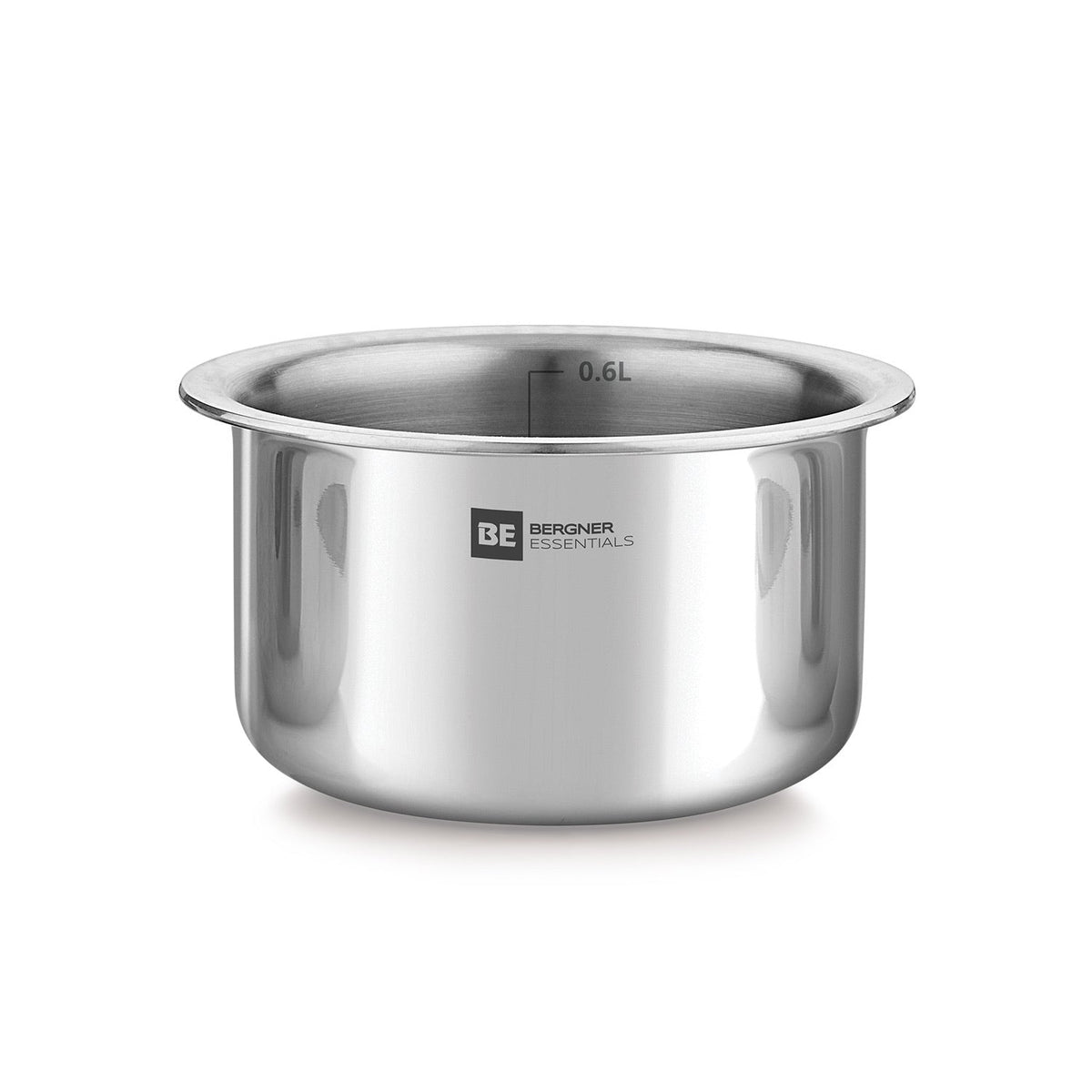 Bergner BE Essentials Tri-Ply Stainless Steel Junior Tope
