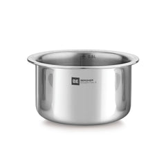 Bergner BE Essentials Tri-Ply Stainless Steel Junior Tope
