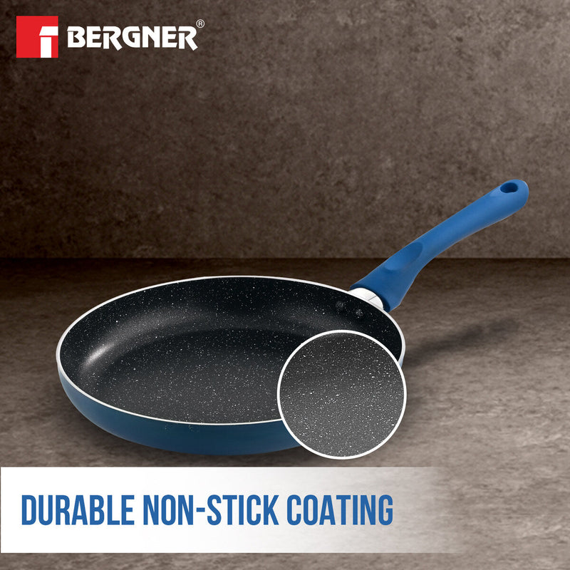 Bergner Aster Non-Stick 4 Pcs Cookware Set - Induction Bottom