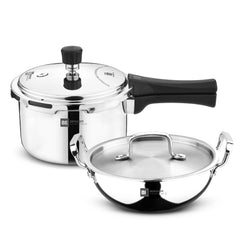 Bergner Tripro 3 Pcs Triply Cookware Set - Induction Bottom