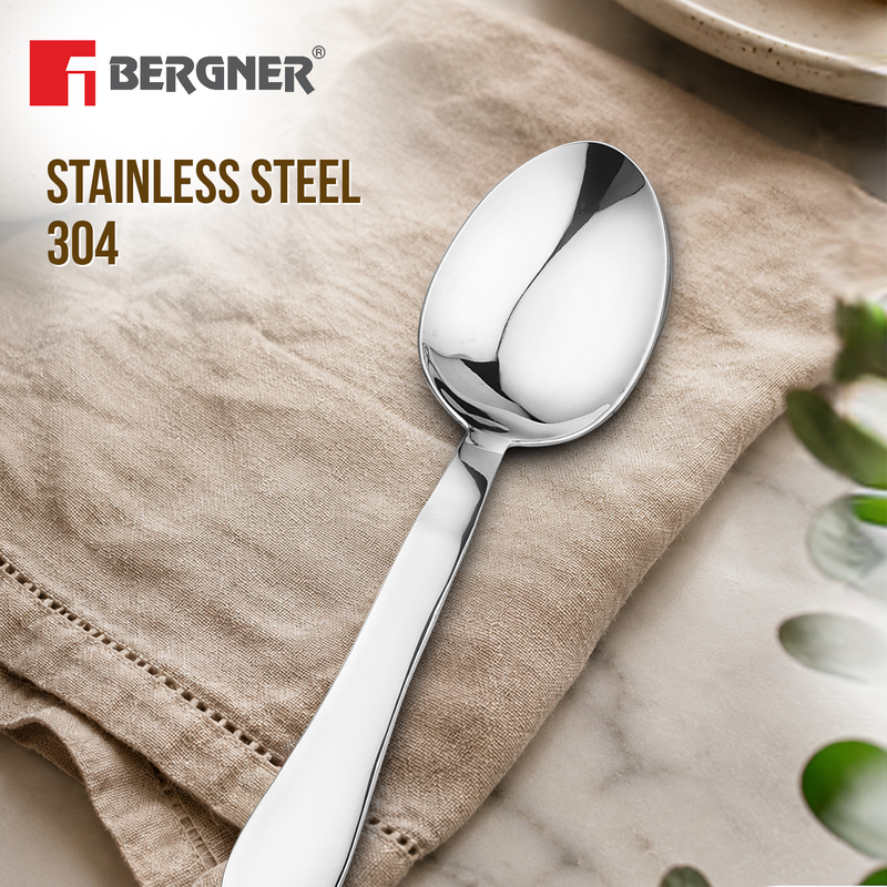 Bergner Argent Stainless Steel Serving Spoon 24 cm