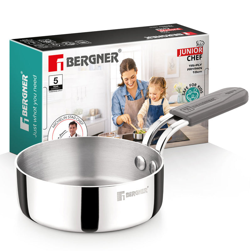 Bergner Junior Chef Triply Frypan 10cm (350ML)