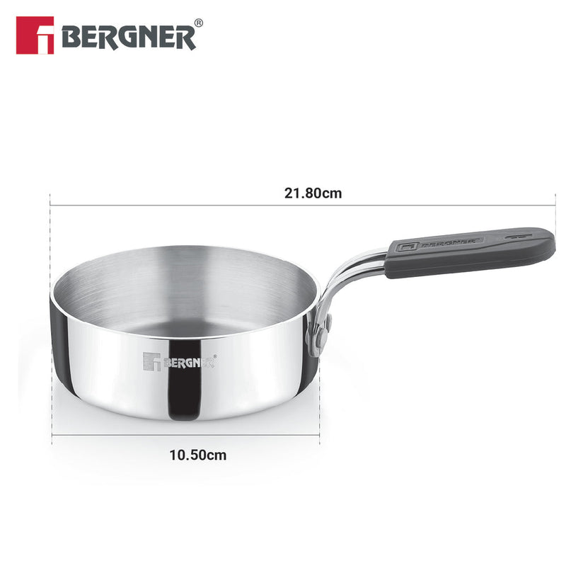 Bergner Junior Chef Triply Frypan 10cm (350ML)