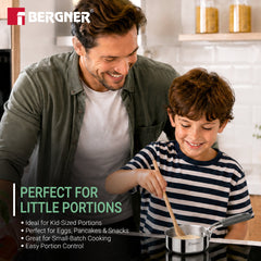 Bergner Junior Chef Triply Frypan 10cm (350ML)