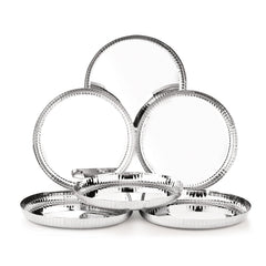 Bergner Signature 304 Stainless Steel Quarter Plates 6 Pcs Set