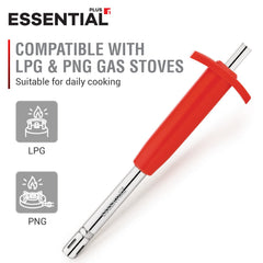 Bergner Essential Plus Gas Lighter 20.5cm with Stainless Steel Pipe