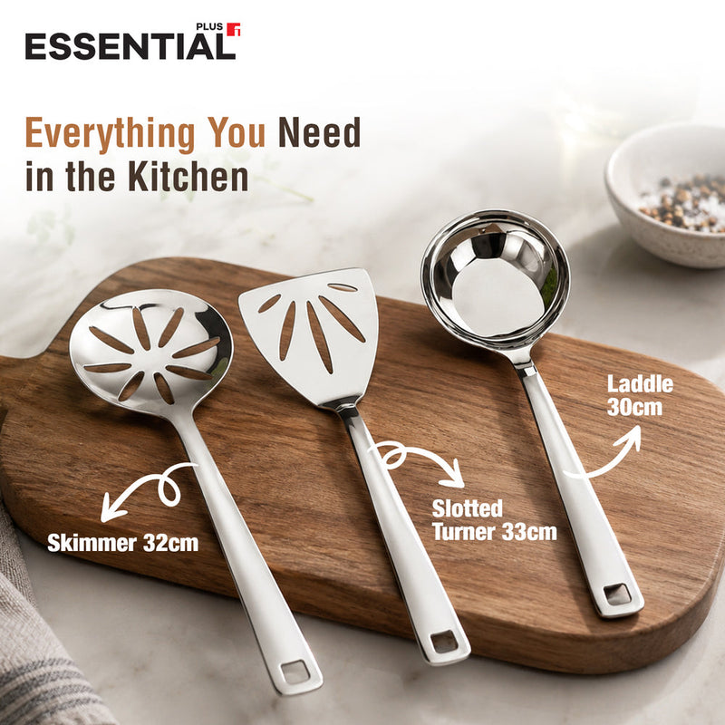 Bergner Essential Plus Stainless Steel Kitchen Tool Set 3 Pcs