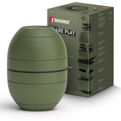 Bergner MasterPRO by Bergner Share Play Stoneware 19 Pcs Snackware Set - Sage Green