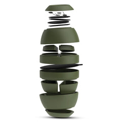 Bergner MasterPRO by Bergner Share Play Stoneware 19 Pcs Snackware Set - Sage Green