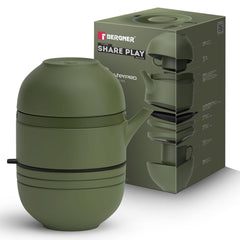 Bergner MasterPRO by Bergner Share Play Stoneware 8 Pcs Teaware Set - Sage Green