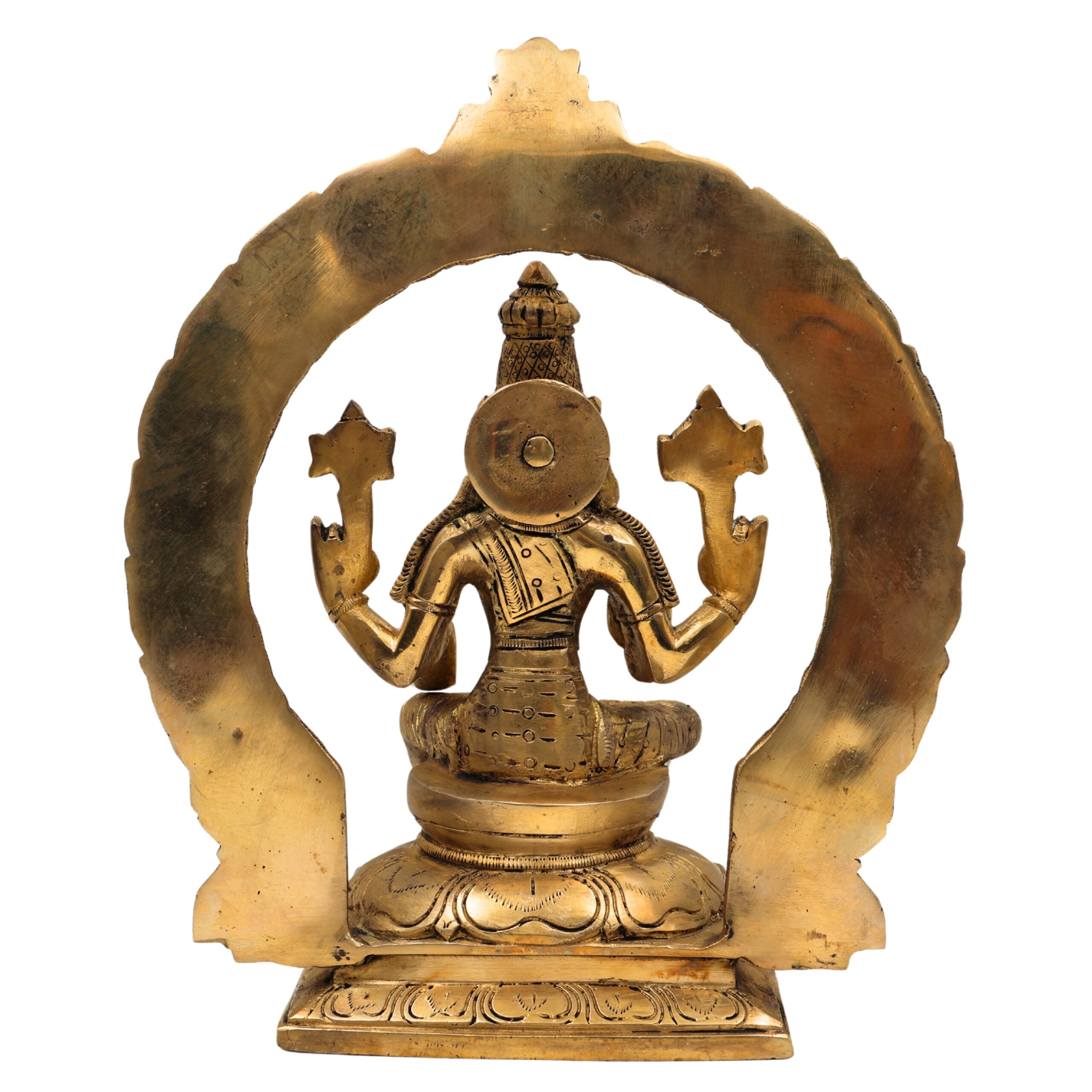 Brass Varahi Amman Idol | Varahi Devi Murti | Varahi Mata Statue | Varahi Ammavaru Vigraha | Varahi Bhagavathi Moorthi for Pooja, Temple & Home Decor, Gold, 12 Inch, 1 Piece