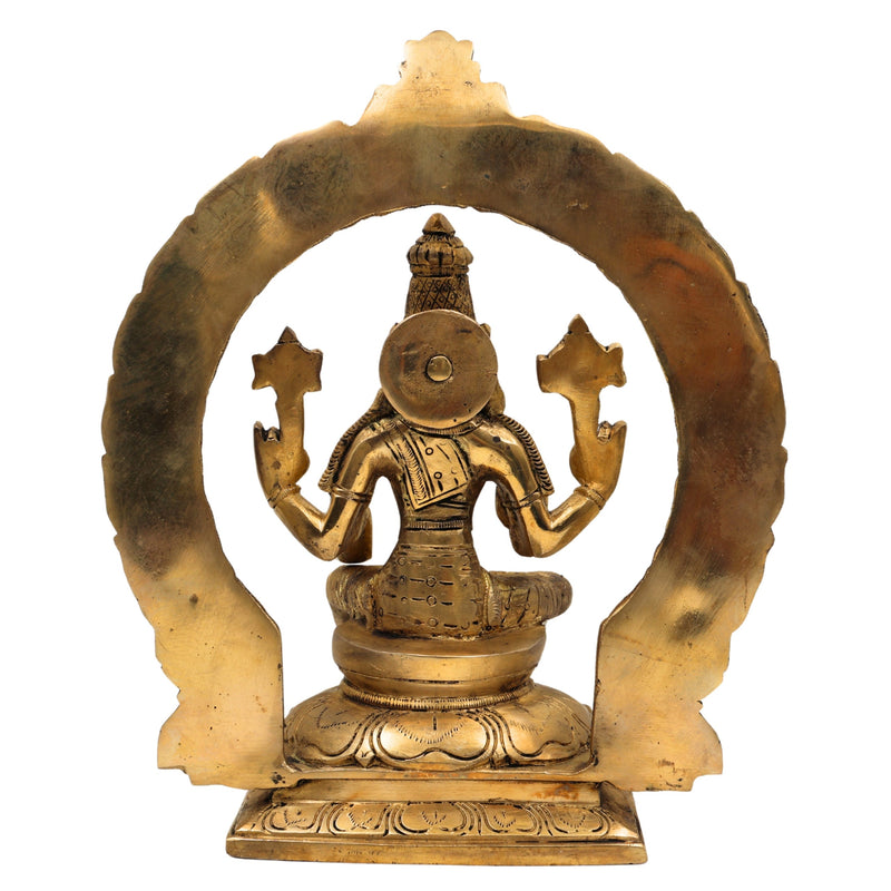 Brass Varahi Amman Idol | Varahi Devi Murti | Varahi Mata Statue | Varahi Ammavaru Vigraha | Varahi Bhagavathi Moorthi for Pooja, Temple & Home Decor, Gold, 12 Inch, 1 Piece