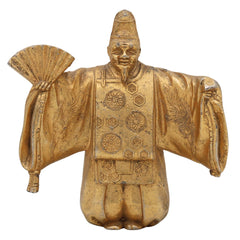 Brass Antique Buddhist Tibetian Decorative Showpeice, Gold, 4.5 Inch, 1 Piece