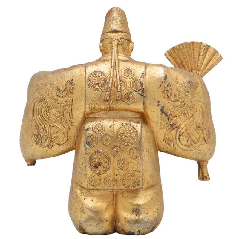 Brass Antique Buddhist Tibetian Decorative Showpeice, Gold, 4.5 Inch, 1 Piece