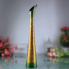 Brass Vases | Flower | Brass | Phooladaan | Vas | Vaz | Brass Vases For Home | Beautiful Vase | Brass Vase | Flower Vase, Gold, 16 Inch, 1 Piece