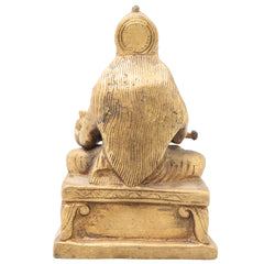 Brass Annapurna Devi Idol | Kashi Annapoorna Mata Murti | Anna Lakshmi Vigraham for Pooja Room, Temple & Home Decor,Gold, 5.5 Inch, 1 Piece