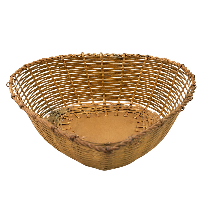 Brass Fruit Bowl Peetal Phal Dani Pital Phal Thali Pittal Decorative Velli Pittalam Bowl Traditional Indian Pooja Decor,Gold, 2 Inch, 1 Piece