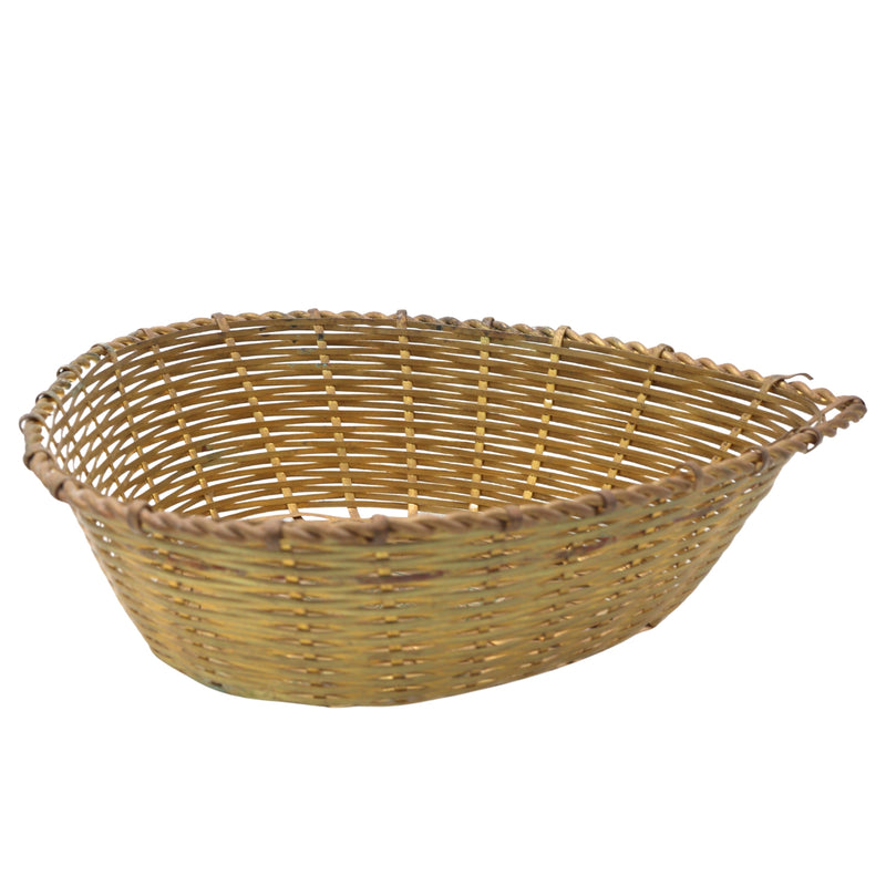 Brass Fruit Bowl Peetal Phal Dani Pital Phal Thali Pittal Decorative Velli Pittalam Bowl Traditional Indian Pooja Decor,Gold, 2 Inch, 1 Piece