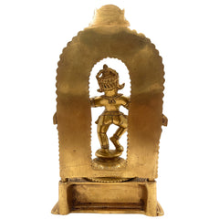Handmade Brass Ladoo Gopal Ji Murti – Krishna, Gopal, Govinda, Bal Gopal, Radha Krishna Idol for Pooja Room, Home, Temple & Office Decor,Gold, 11 Inch, 1 Piece