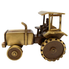 Brass Tractor Decorative, Tractor Showpeice,Gold, 4 Inch, 1 Piece
