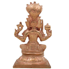 Handcrafted Bronze Mariamman Idol – Samayapuram Karumari Amman | Panchaloha Grama Devata | South Indian Chola Art Sculpture,Gold, 6 Inch, 1 Piece