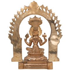Handcrafted Bronze Mariamman Idol – Panchaloha Karumari Amman | Muthu Mariamman | Samayapuram Grama Devata Statue for Pooja & Temple Decor