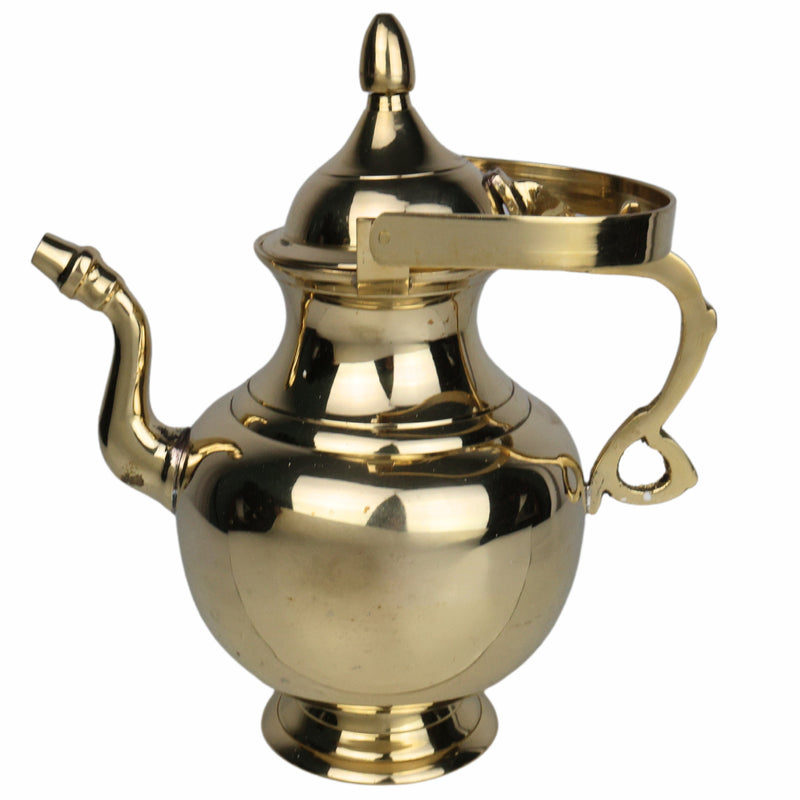 Bhunes Brass Water Loota, Kamandal, Kalash, Jal Lota, Pooja Cambu, Lotiya, Stoup, Religious Kalash, Gangajali, Pooja Water Vessel, Gold, 10.5 Inch, 1 Piece