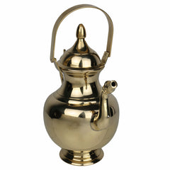 Bhunes Brass Water Loota, Kamandal, Kalash, Jal Lota, Pooja Cambu, Lotiya, Stoup, Religious Kalash, Gangajali, Pooja Water Vessel, Gold, 10.5 Inch, 1 Piece