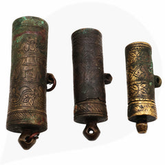 Brass Vintage Chunadani, Antique Betel Lime Paste Box, Chuna Dani, Limebox, Chuna Box,Brown, 5 Inch, 1 Piece