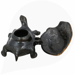 Brass Tortoise Idol | Vastu Kurma Avatar Kachhua Figurine for Home, Feng Shui, Wealth & Long Life Decor,Gold, 2 Inch, 1 Piece