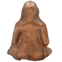 Handcrafted Bronze Panchaloha Raghavendra Swamy Idol – Authentic South Indian Chola Art Murti, Raghunatha Divine Sculpture for Temple & Pooja,Brown, 6 Inch, 1 Piece