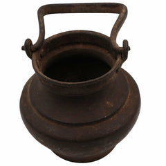 Bhunes Antique Brass Loota, Lota Poja Cambu, Water Loota, Jal Lota, Poja Cambu, Lotiya, Gangajali Stoup,Brown, 4.5 Inch, 1 Piece